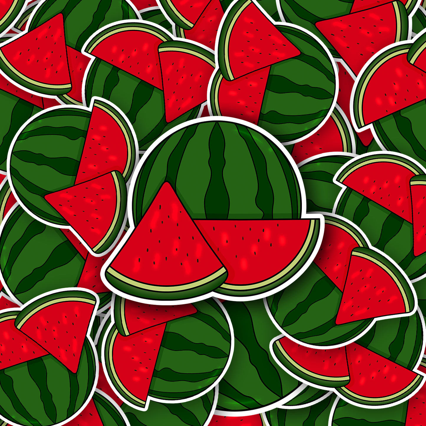 Watermelons - Die-Cut Stickers