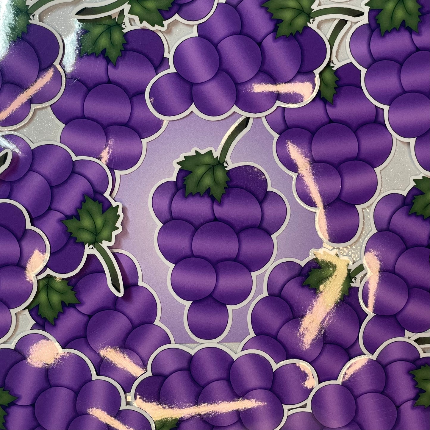 Grapes - Die-Cut Stickers