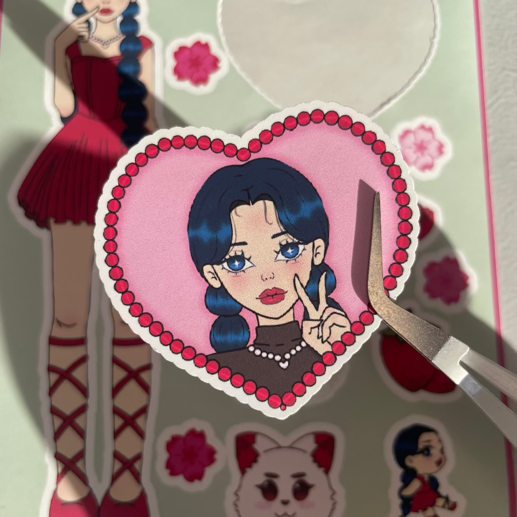 KEIKO - Cute Stickers Sheet