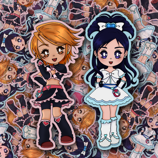 Futari Wa Pretty Cure - Die-Cut Stickers