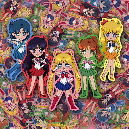 Sailor Moon - Die-Cut Stickers